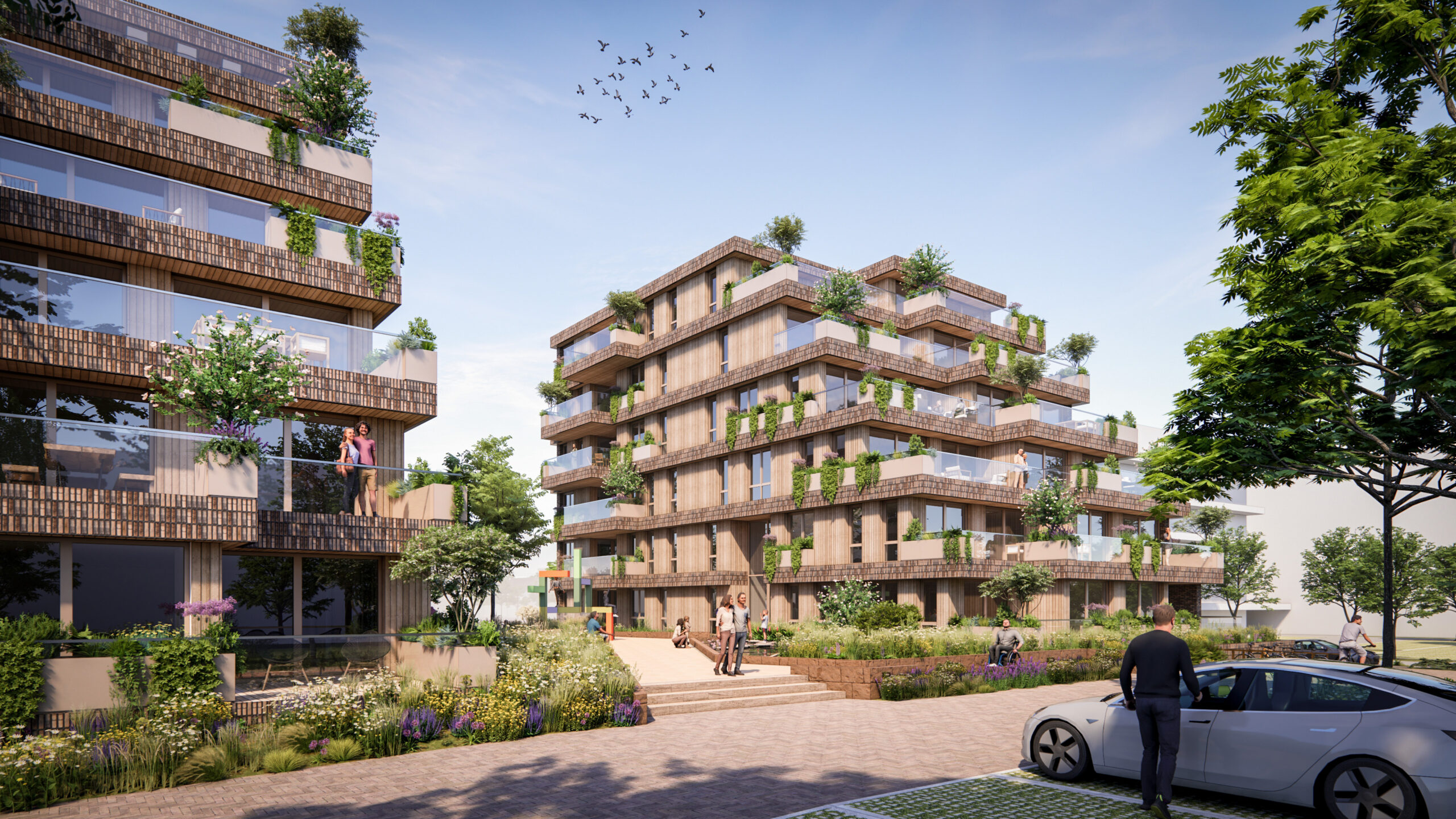 Luxe wonen in Veenendaal in een nieuwe groene wijk